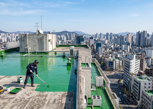 대전서 옥상방수